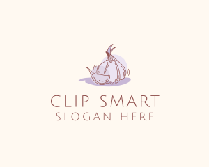 Garlic Clove Cooking logo design