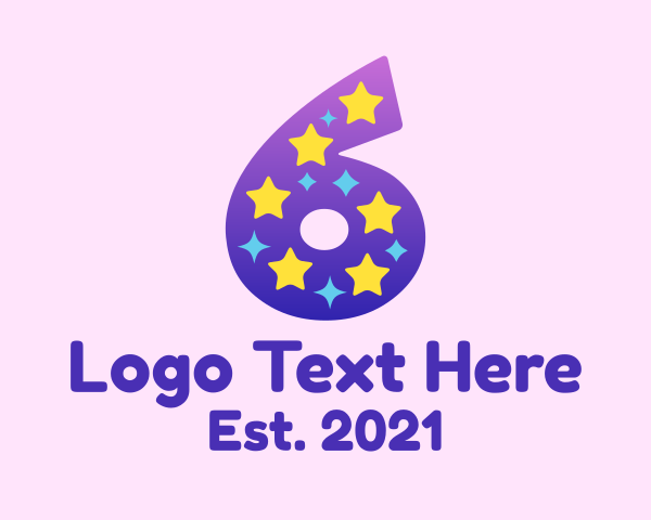 Starry logo example 3