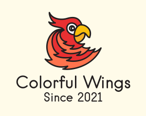 Parrot Bird Wildlife logo