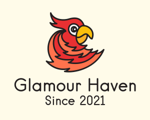 Parrot Bird Wildlife logo