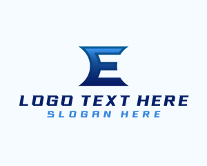 Media Agency Tech Letter E logo