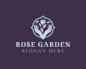 Rose Flower Boutique logo design