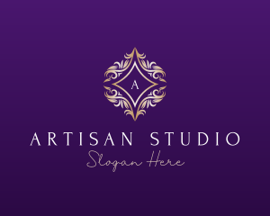 Elegant Floral Boutique logo design