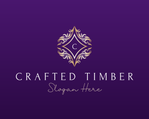 Elegant Floral Boutique logo design