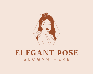 Pageant Woman Model logo