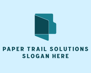 File Folder Document  logo