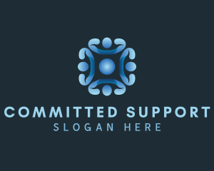 Support Group Community logo design