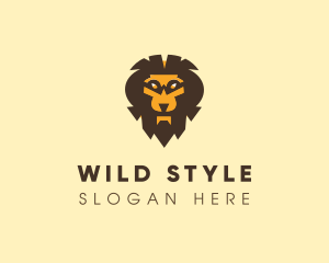 Furious Wild Lion logo design