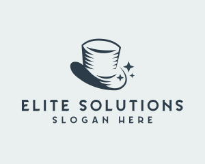 Top Hat Magician logo design