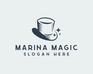 Top Hat Magician logo design