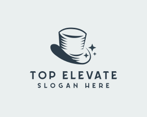 Top Hat Magician logo design