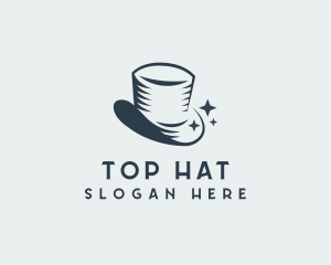 Top Hat Magician logo design