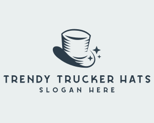 Top Hat Magician logo design