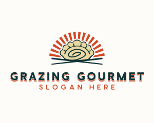 Gyoza Restaurant Dining logo design