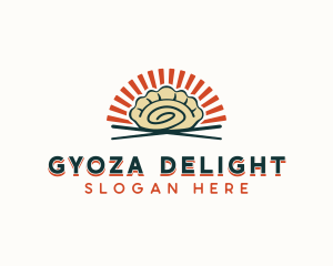 Gyoza Restaurant Dining logo design