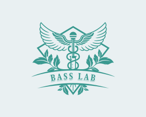 Caduceus Medical Syringe logo design