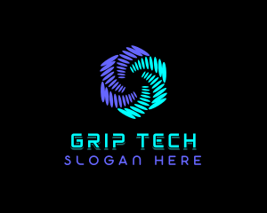 Tech Cyber Software logo design