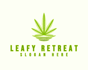 Medical Cannabis Leaf logo design