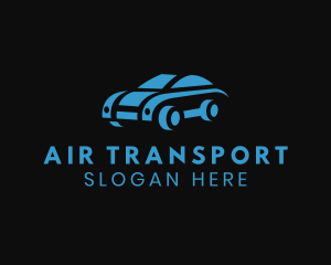 Car Silhouette Transport logo design