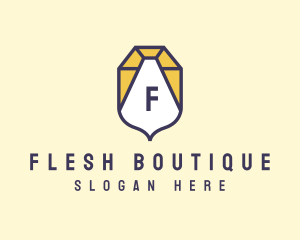 Premium Boutique Shield logo design