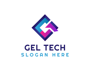 Letter G Digital Tech logo design