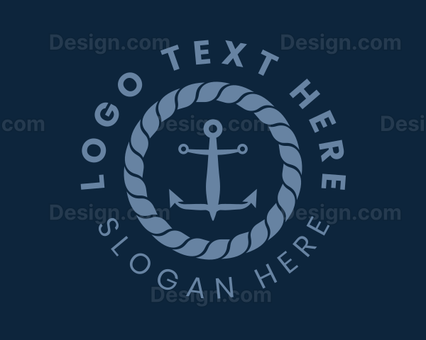 Sailor Anchor Marine Logo