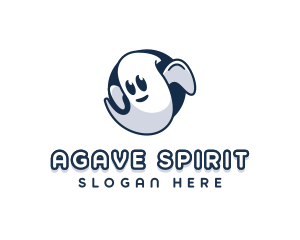 Spirit Ghost Halloween logo design