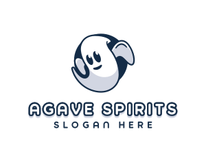 Spirit Ghost Halloween logo design