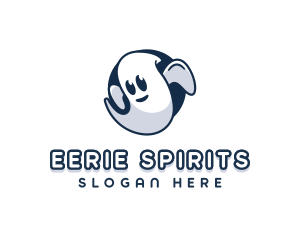 Spirit Ghost Halloween logo design