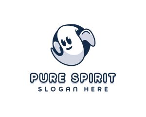 Spirit Ghost Halloween logo design