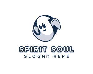 Spirit Ghost Halloween logo