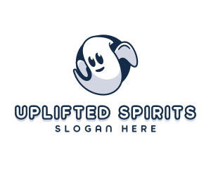 Spirit Ghost Halloween logo design