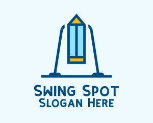 Blue Pencil Swing logo