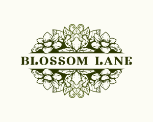 Magnolia Flower Garden logo design