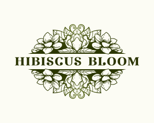 Magnolia Flower Garden logo design