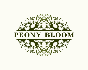 Magnolia Flower Garden logo design