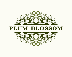 Magnolia Flower Garden logo design