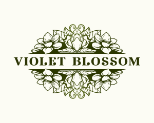 Magnolia Flower Garden logo design