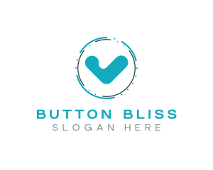 Blue Check Technology logo design