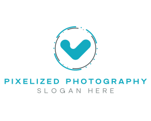 Blue Check Technology logo design