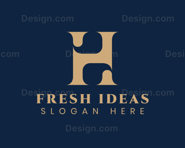 Premium Business Letter H Logo