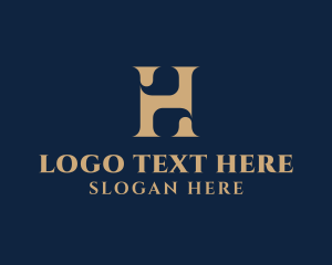 Premium Business Letter H logo