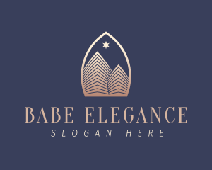 Elegant Real Estate Building logo design