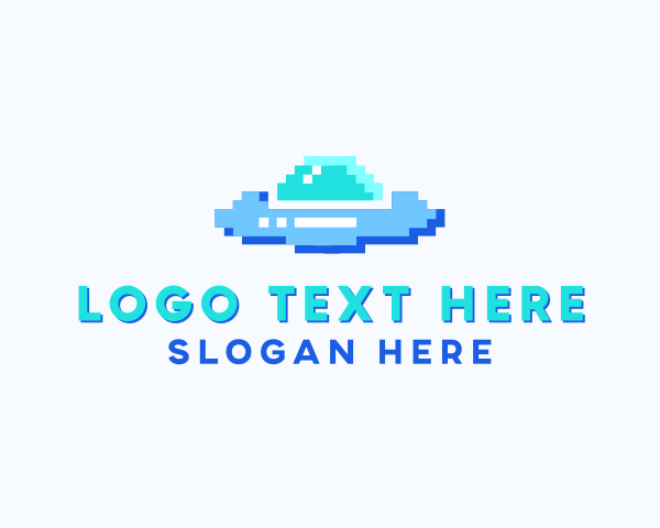 Pixel logo example 2