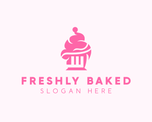 Sweet Cupcake Pastry logo design