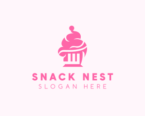 Sweet Cupcake Pastry logo design