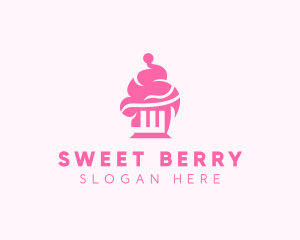 Sweet Cupcake Pastry logo design