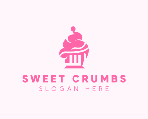 Sweet Cupcake Pastry logo design