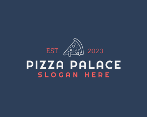 Pizza Diner Wordmark logo design