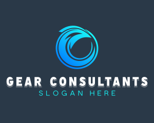 Arrow Wave Consultant logo design